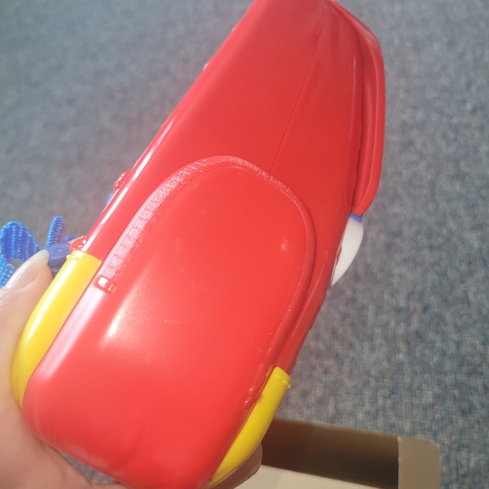 Mickey Mouse Red and Yellow Doctor Kids Toy Backpack - Picture 5 of 9